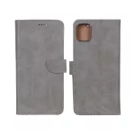 کیف چرمی موبایل مگنتی Samsung Galaxy A22 5G - خاکستری