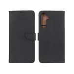 کیف چرمی موبایل مگنتی Samsung Galaxy A16 - مشکی