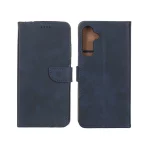 کیف چرمی موبایل مگنتی Samsung Galaxy A16 - سرمه ای