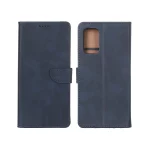 کیف چرمی موبایل مگنتی Samsung Galaxy A32 4G - سرمه ای
