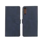 کیف چرمی موبایل مگنتی Samsung Galaxy A50 / A50s / A30s - سرمه ای