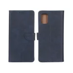 کیف چرمی موبایل مگنتی Samsung Galaxy A51 / M40s - سرمه ای