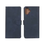 کیف چرمی موبایل مگنتی Samsung Galaxy A07 - سرمه ای