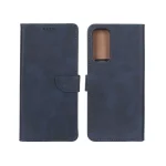 کیف چرمی موبایل مگنتی Samsung Galaxy A05s - سرمه ای