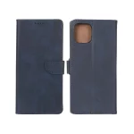 کیف چرمی موبایل مگنتی Samsung Galaxy A03 - سرمه ای
