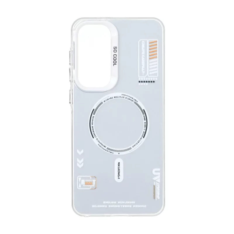 قاب SO COOL طرح مگ سیف RT مدل Samsung Galaxy S25 FE - سفید - تصویر 2