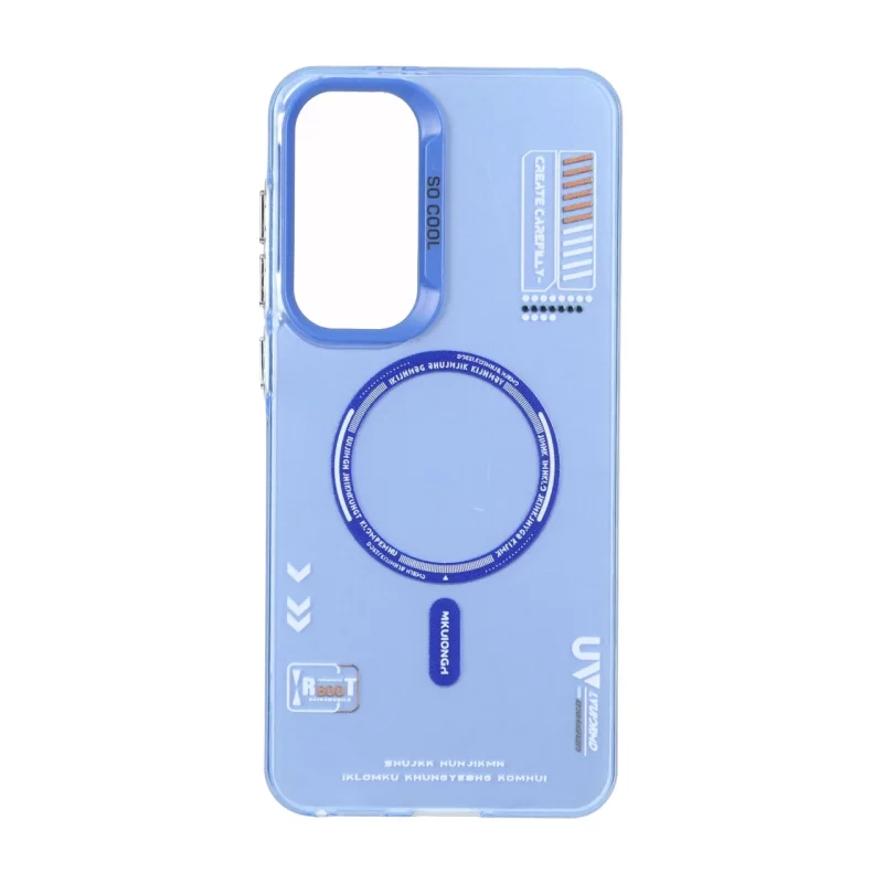 قاب SO COOL طرح مگ سیف RT مدل Samsung Galaxy S25 FE - آبی - تصویر 2