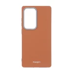قاب Texture لوگودار Spigen مدل Samsung Galaxy S25 Ultra - کاراملی