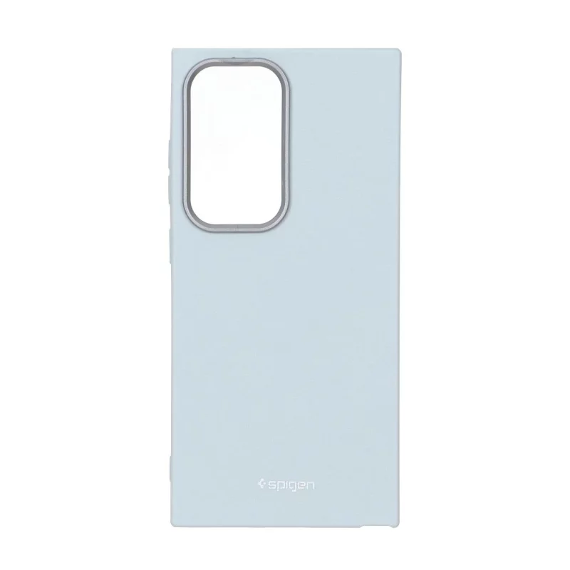 قاب Texture لوگودار Spigen مدل Samsung Galaxy S24 Ultra - آبی - تصویر 2
