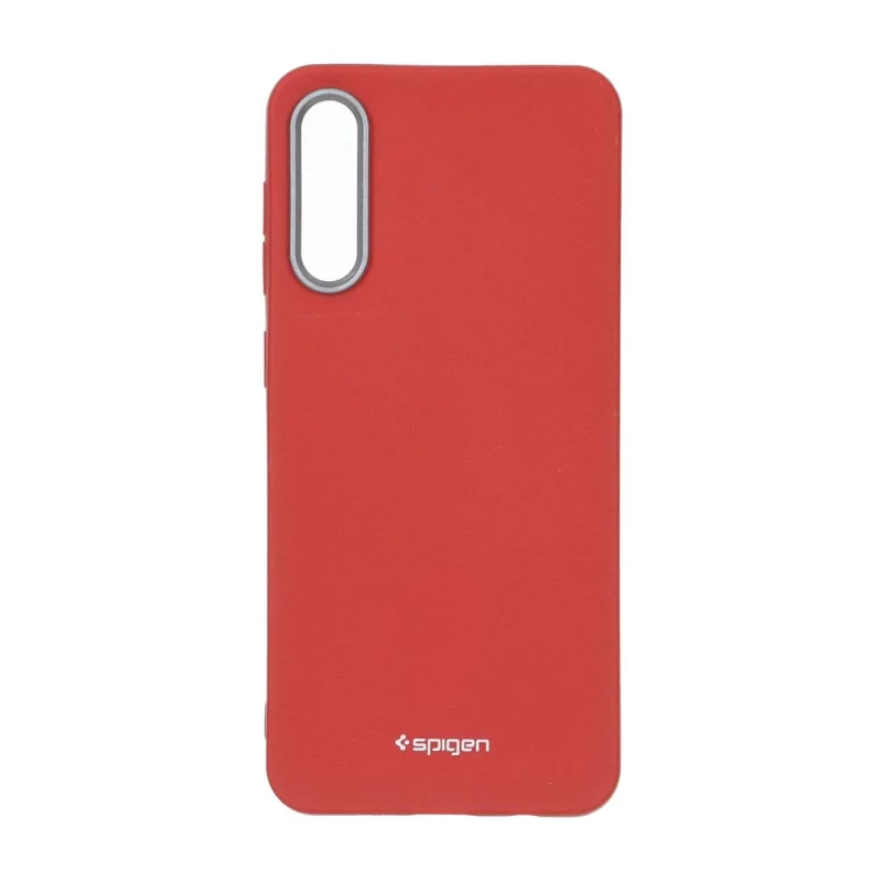 قاب Texture لوگودار Spigen مدل Samsung Galaxy A50 / A50s / A30s - قرمز - تصویر 2
