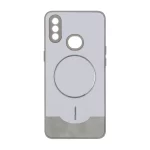 قاب Line Case جیر MagSafe فلزی محافظ لنزدار Samsung Galaxy A10s - طوسی