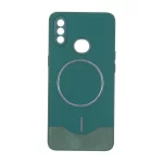 قاب Line Case جیر MagSafe فلزی محافظ لنزدار Samsung Galaxy A10s - سبز