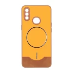 قاب Line Case جیر MagSafe فلزی محافظ لنزدار Samsung Galaxy A10s - نارنجی