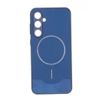 قاب Line Case جیر MagSafe فلزی محافظ لنزدار Samsung Galaxy S23 FE - سرمه ای