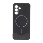 قاب Line Case جیر MagSafe فلزی محافظ لنزدار Samsung Galaxy A56 / A36 - مشکی