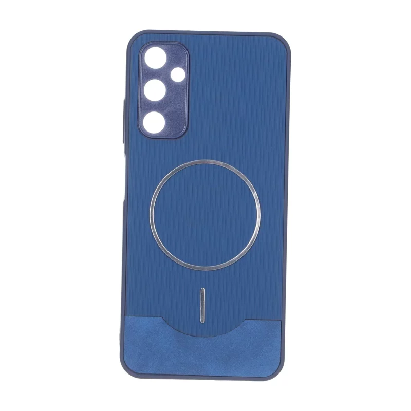قاب Line Case جیر MagSafe فلزی محافظ لنزدار Samsung Galaxy A05s - سرمه ای - تصویر 2