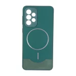 قاب Line Case جیر MagSafe فلزی محافظ لنزدار Samsung Galaxy A33 - سبز