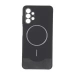 قاب Line Case جیر MagSafe فلزی محافظ لنزدار Samsung Galaxy A13 4G - مشکی