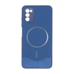 قاب Line Case جیر MagSafe فلزی محافظ لنزدار Samsung Galaxy A03s / A02s - سرمه ای