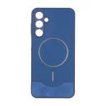 قاب Line Case جیر MagSafe فلزی محافظ لنزدار Samsung Galaxy A16 - سرمه ای