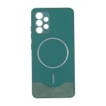 قاب Line Case جیر MagSafe فلزی محافظ لنزدار Samsung Galaxy A32 4G - سبز