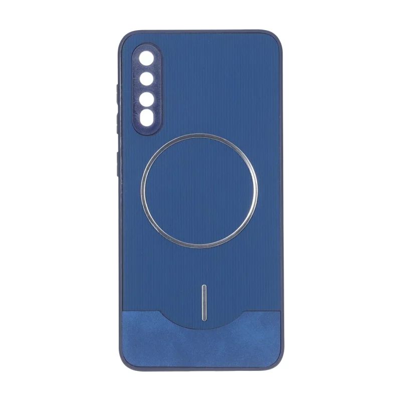 قاب Line Case جیر MagSafe فلزی محافظ لنزدار Samsung Galaxy A50 / A50s / A30s - سرمه ای - تصویر 2