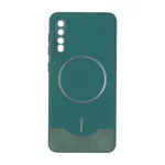 قاب Line Case جیر MagSafe فلزی محافظ لنزدار Samsung Galaxy A50 / A50s / A30s - سبز