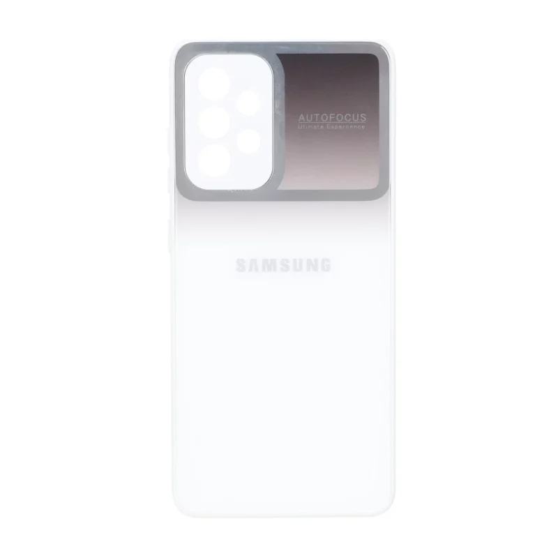 قاب Auto Focus پشت گلس دور لنز آینه ایSamsung Galaxy A52 / A52s - سفید - تصویر 2
