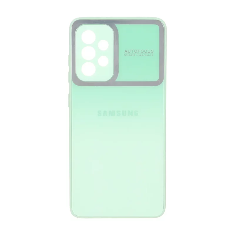 قاب Auto Focus پشت گلس دور لنز آینه ایSamsung Galaxy A52 / A52s - سبز - تصویر 2