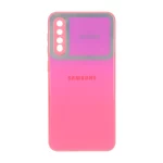 قاب Auto Focus پشت گلس دور لنز آینه ایSamsung Galaxy A50 / A50s / A30s - سرخابی