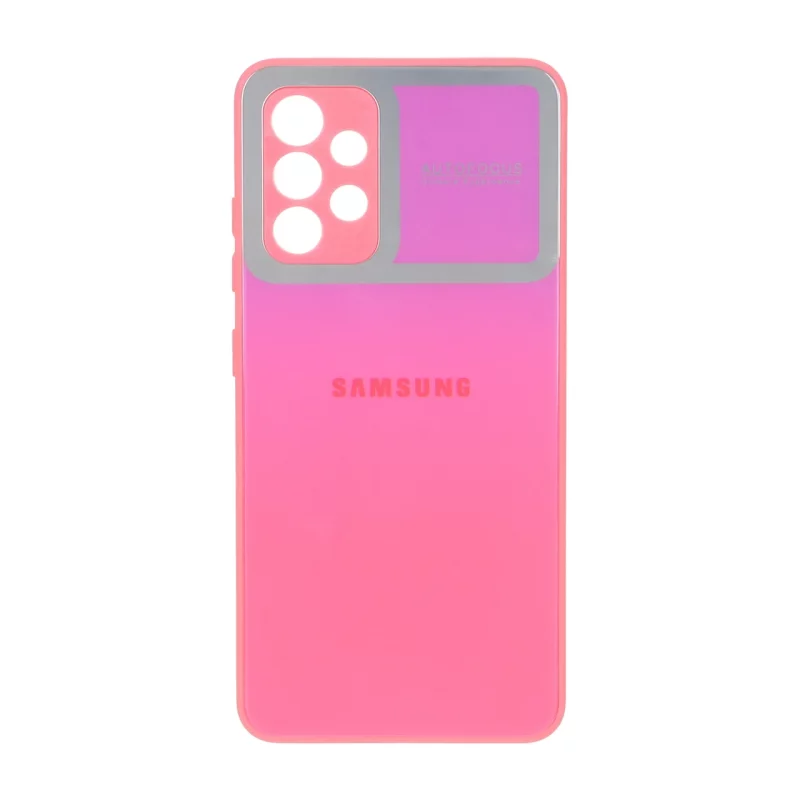 قاب Auto Focus پشت گلس دور لنز آینه ایSamsung Galaxy A32 4G - سرخابی - تصویر 2
