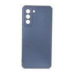قاب طرح الکترواستاتیک مات محافظ لنزدار Samsung Galaxy S21 FE - سرمه ای