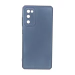قاب طرح الکترواستاتیک مات محافظ لنزدار Samsung Galaxy S20 FE - سرمه ای