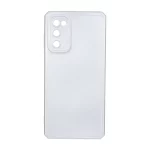 قاب طرح الکترواستاتیک مات محافظ لنزدار Samsung Galaxy S20 FE - نقره ای