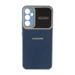 قاب Auto Focus پشت براق دور لنز آینه ای Samsung Galaxy A34 - سرمه ای