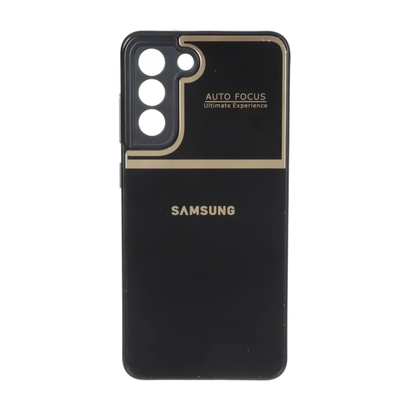 قاب Auto Focus پشت براق دور لنز آینه ای Samsung Galaxy S21 FE - مشکی - تصویر 2