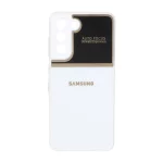 قاب Auto Focus پشت براق دور لنز آینه ای Samsung Galaxy S21 FE - سفید