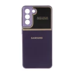 قاب Auto Focus پشت براق دور لنز آینه ای Samsung Galaxy S21 FE - بنفش