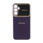قاب Auto Focus پشت براق دور لنز آینه ای Samsung Galaxy A15 - بنفش