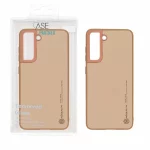 قاب Nillkin سوزنی محافظ لنز دار Samsung Galaxy S21 FE - نسکافه ای (پک دار)