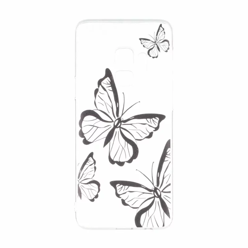 قاب پشت سخت شفاف طرح دار محافظ لنزدار Samsung Galaxy S9 - طرح 91 - تصویر 2