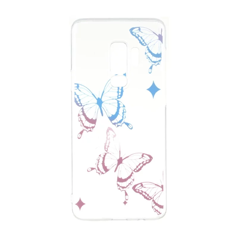 قاب پشت سخت شفاف طرح دار محافظ لنزدار Samsung Galaxy S9 Plus - طرح 101 - تصویر 2