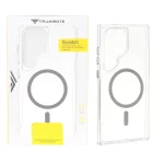 قاب Trumbote NewZone شفاف MagSafe مدل Samsung Galaxy S24 Ultra - خاکستری (پک دار)
