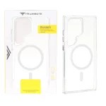 قاب Trumbote NewZone شفاف MagSafe مدل Samsung Galaxy S23 Ultra - سفید (پک دار)