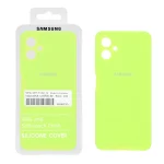 قاب سیلیکونی پاک کنی اورجینال درجه یک Samsung Galaxy A06 - سبز فسفری (پک دار)