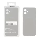 قاب سیلیکونی پاک کنی اورجینال درجه یک Samsung Galaxy A06 - طوسی (پک دار)