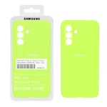 قاب سیلیکونی پاک کنی اورجینال درجه یک Samsung Galaxy A56 / A36 - سبز فسفری (پک دار)