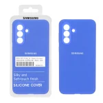 قاب سیلیکونی پاک کنی اورجینال درجه یک Samsung Galaxy A56 / A36 - آبی کاربنی (پک دار)