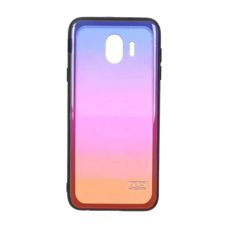 قاب XO مات دو رنگ Samsung Galaxy J4 / J400 - قرمز بنفش - تصویر 2