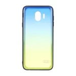 قاب XO مات دو رنگ Samsung Galaxy J4 / J400 - زرد آبی